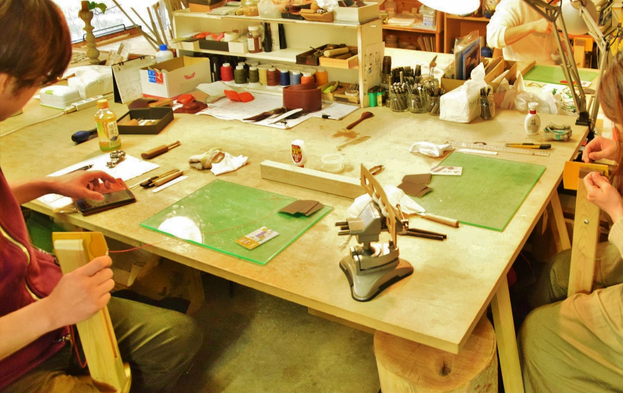 教室の作業場の写真